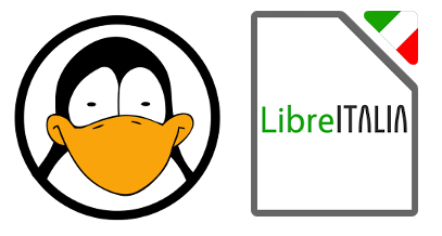 loghi BgLUG e libreoffice