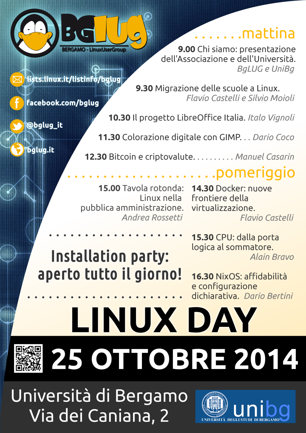 Locandina Linux Day 2014