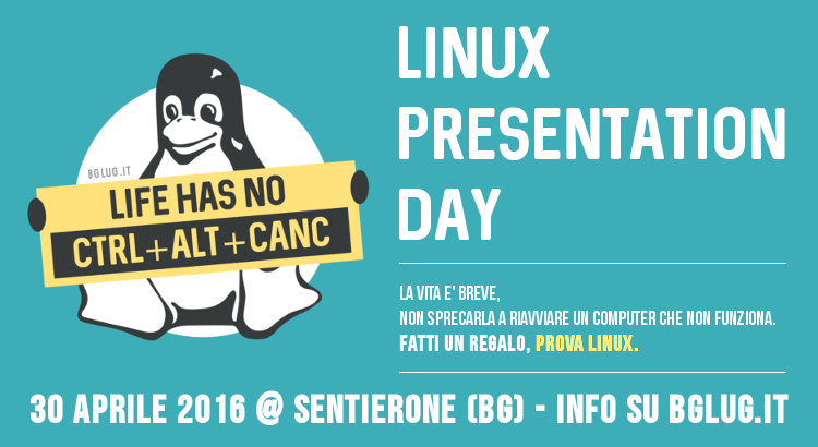 Linux Presentation Day banner